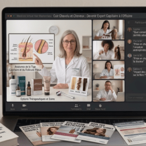 Classe Virtuelle _ Cuir chevelu et cheveux : devenir expert capillaire a l’officine