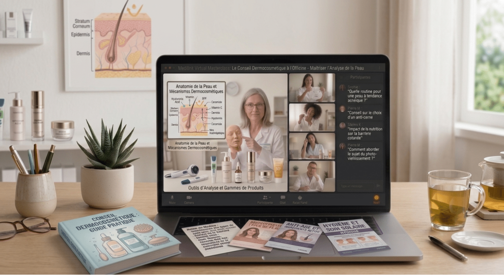 Le conseil dermocosmétique à l’officine